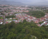 Foto aérea de los alrededores de la propiedad en Barva.